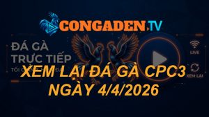 XEM LẠI ĐÁ GÀ CPC3 NGÀY 4/4/26